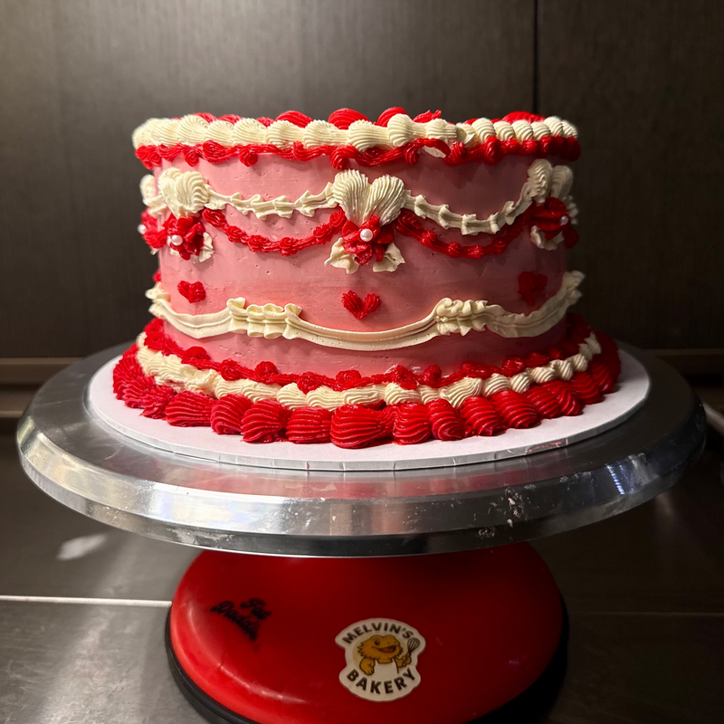 Valentine's Vintage Cake