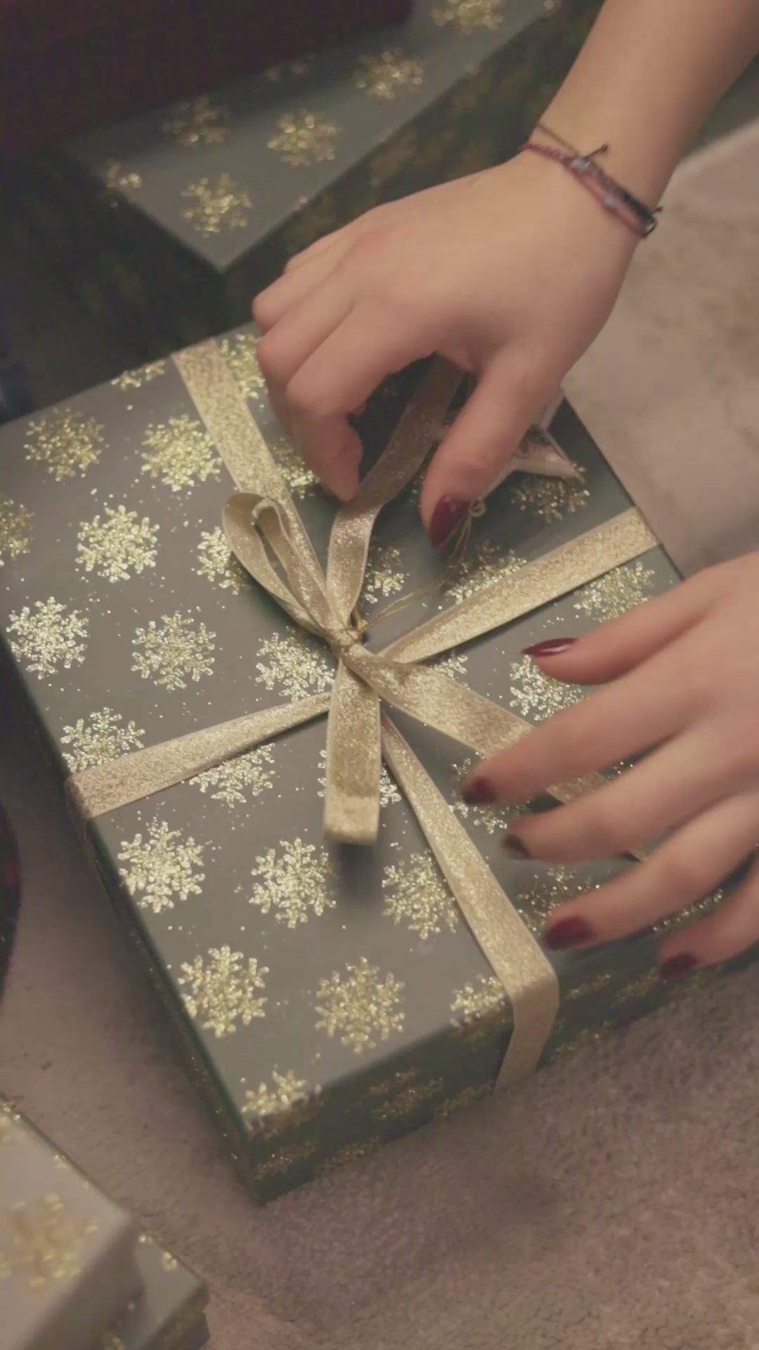 christmas cookies editorial video